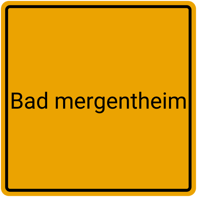 Meldebestätigung Bad Mergentheim